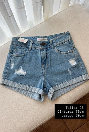 Shorts Rasgado