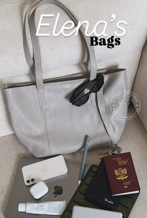 CUERO | Elena´s bags gris