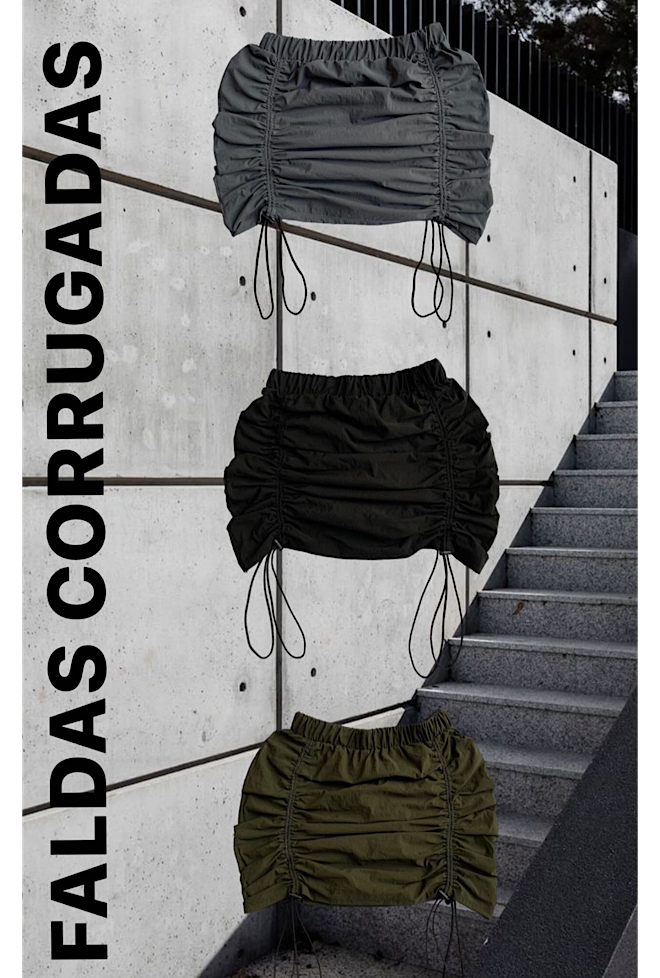Falda Corrugada | Coreana